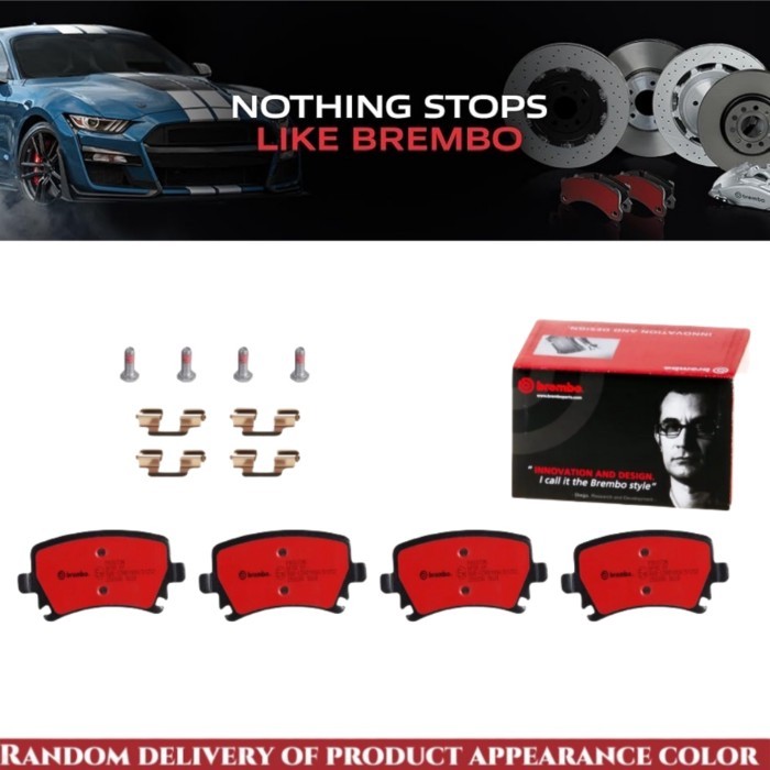 Brembo P85073N Rear Brake Pad for AUDI A3 2.0 3.2 A4 B5 A4 B7 A6 C6 for AUDI Q3 OE# 3C0698451D 1K06