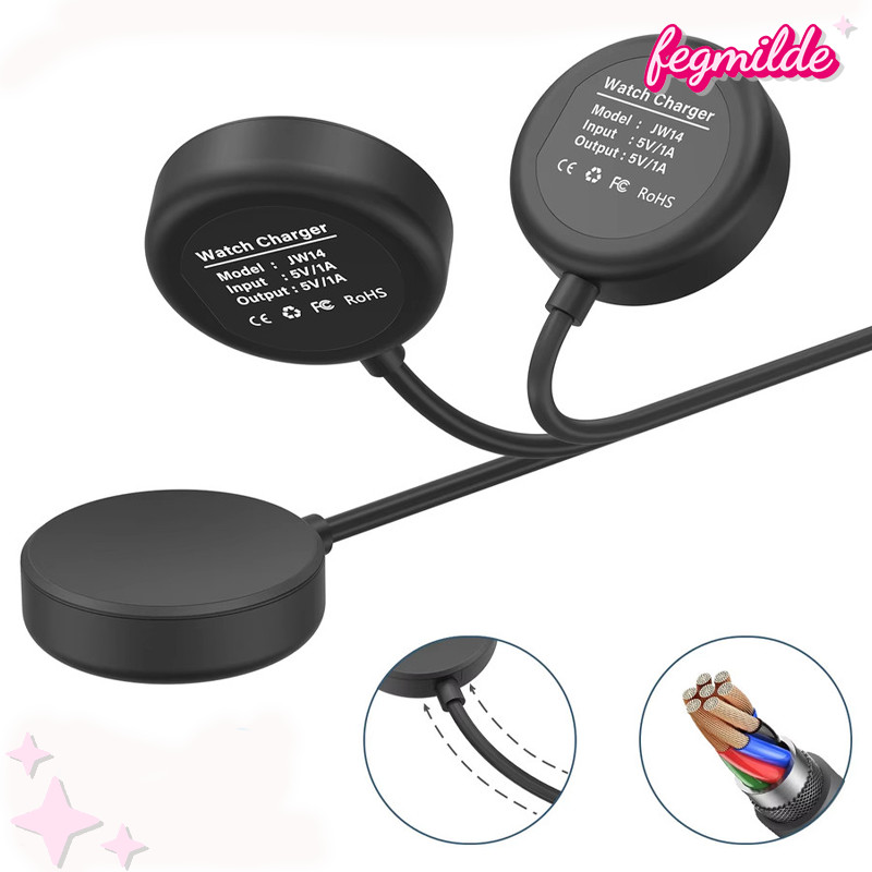 เครื่องชาร์จสายชาร์จ Tpye-C / USB for Smartwatch Samsung Galaxy Watch 9 8/9 8 Classic /FE/7/6/Ultra 