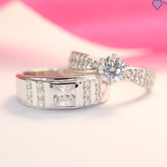 แหวนเงิน 925 สลักหินพร้อมชื่อขอ upon ND0367 TNJ Jewelry