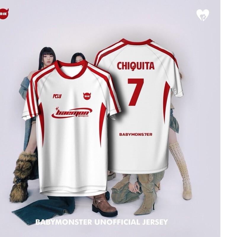 JERSEY BABY MONSTER // JERSEY KPOP // BAEMON TJersey // KAOS BAEMON