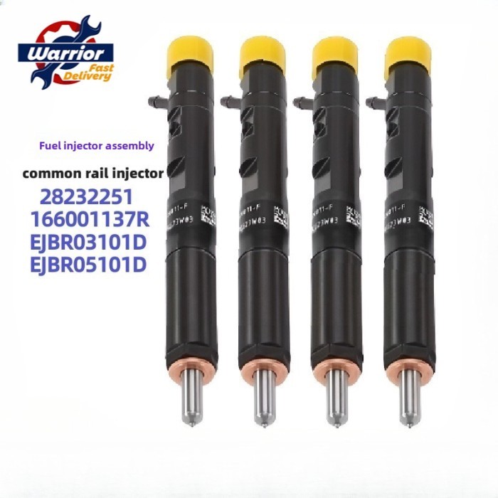 New Diesel Fuel Injector Nozzle (Set of 4) for Renault Clio Nissan Dacia 1.5 DCI K9K EJBR03101D 282