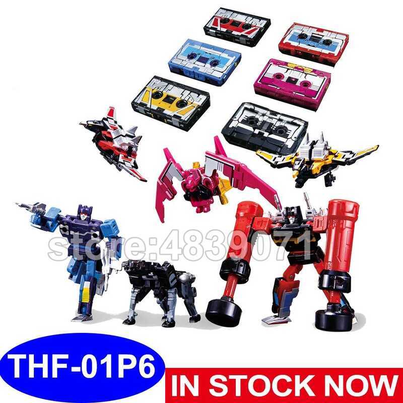 C Thction Figure Toys Thf-01P6 Thf01p6 Small Tape Corps Six Tapes Set Collect Item Deformation Robo
