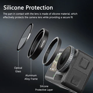DJI Osmo Action 5Pro/4/3 Magnetic Lens Filter- UV CPL ND8/16/32/641/4Black Mist เลนส์กรอง Osmo Action 5 Pro