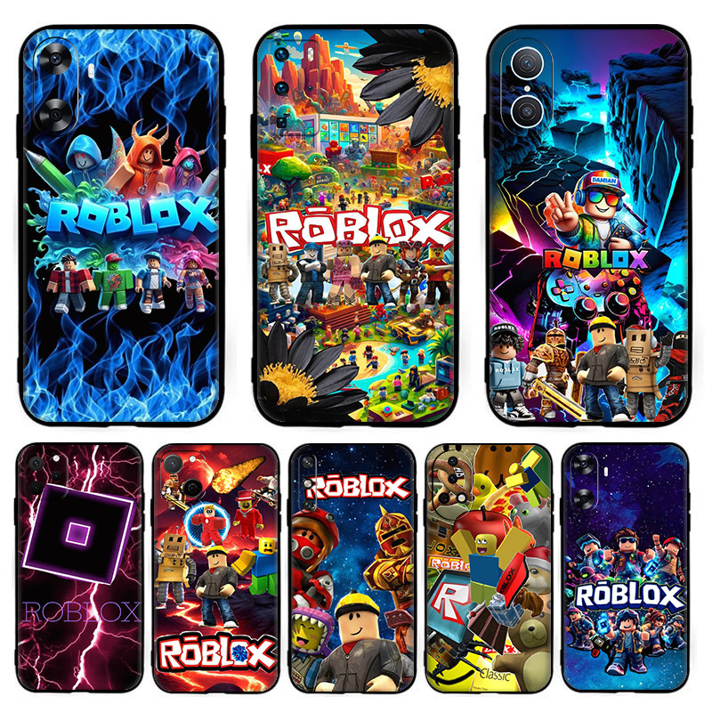 สําหรับ Huawei Nova 2i 2 Lite 3 3i 4E 5i 5T 7 10 SE 8i Y61 อะนิเมะการ์ตูน Roblox ปลอก 6Y2 สีดํา TPU 
