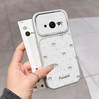 เหมาะสําหรับเคสโทรศัพท์ Redmi A3 ดีไซน์ใหม่รักหมีโบว์กันกระแทกเคสนุ่ม TPDT20