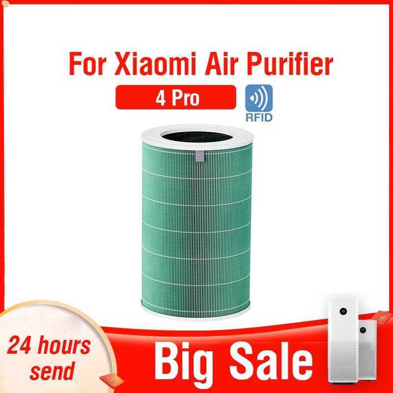 C For Replacement Xiaomi Hepa Filter 4 Pro Xiaomi Activated Carbon Filter Pro 4 For Xiaomi Air Puri
