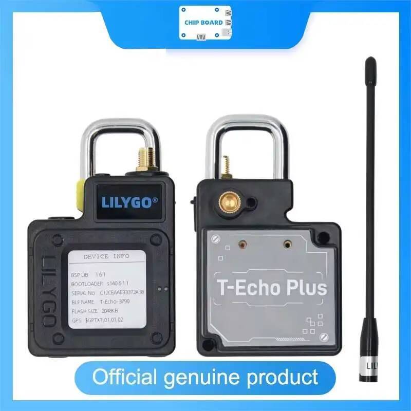 T-Echo PLUS LoRa โมดูลไร้สายที่ติดตั้งบน nRF52840 พร้อม SX1262 (433/868/915MHz), GPS แบบบูรณาการ, 1.
