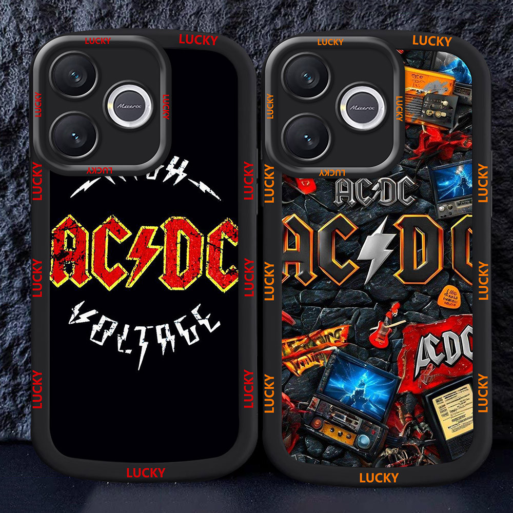 อ่อนนุ่มเคสโทรศัพท์หรับ Infinix Smart HOT 30i 8 HD 5 7 40i Plus Pro M57 ACDC Band