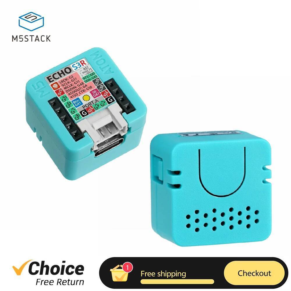 M5Stack ATOM Echo S3R โปรแกรม IoT Voice Interaction Controller ลําโพง Development Board สําหรับ Home