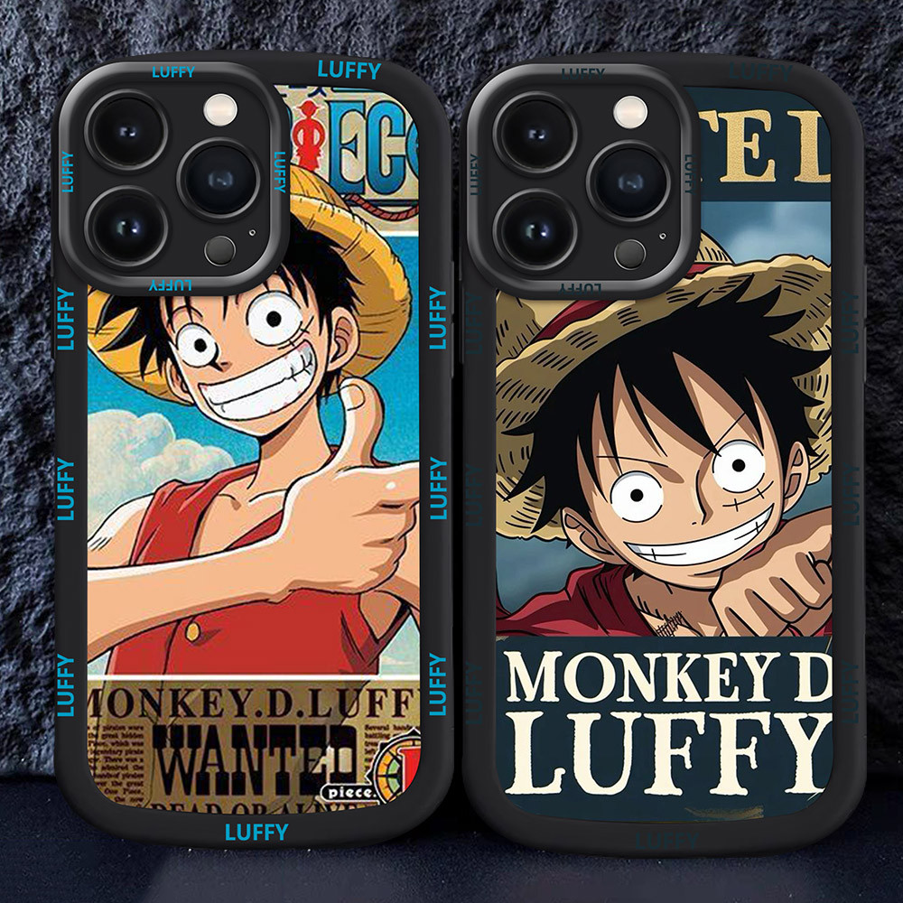 อ่อนนุ่มเคสโทรศัพท์หรับ iPhone 13 11 12 Pro Max M29 One-Piece_Luffy