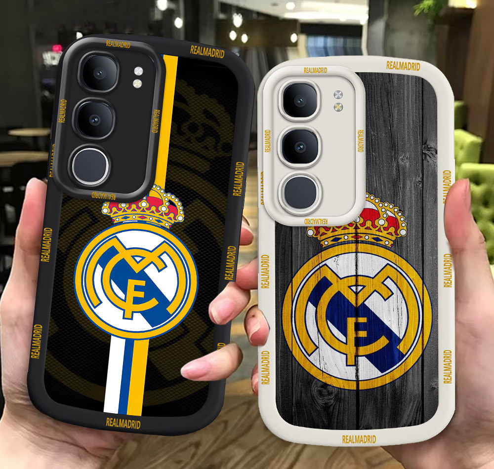 G59 Real_Madrid ขาวดำเคสโทรศัพท์หรับ VIVO V25 V50 Y29 V25E Lite 5G ปก