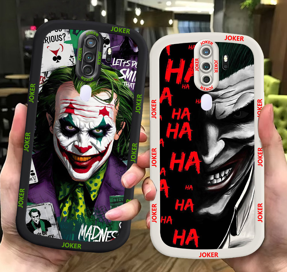 G48 Joker ขาวดำเคสโทรศัพท์หรับ OPPO A9 A5 2020 ปก