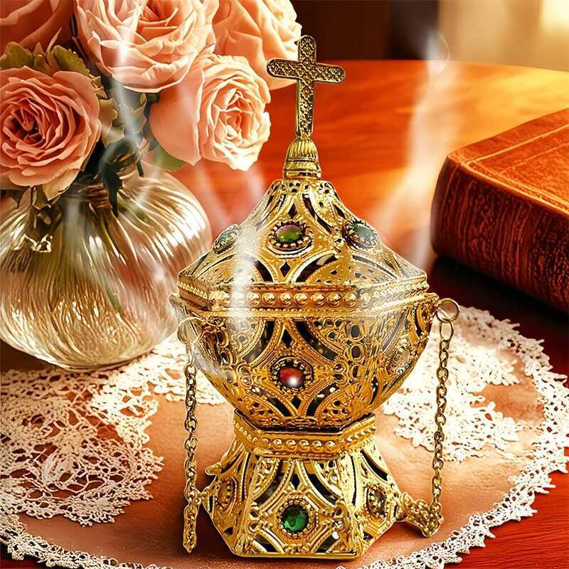 C Urious Suspended Aroma Burner, Meditation Burner, Suitable For Aroma, Yoga, Spa, Home Decoration