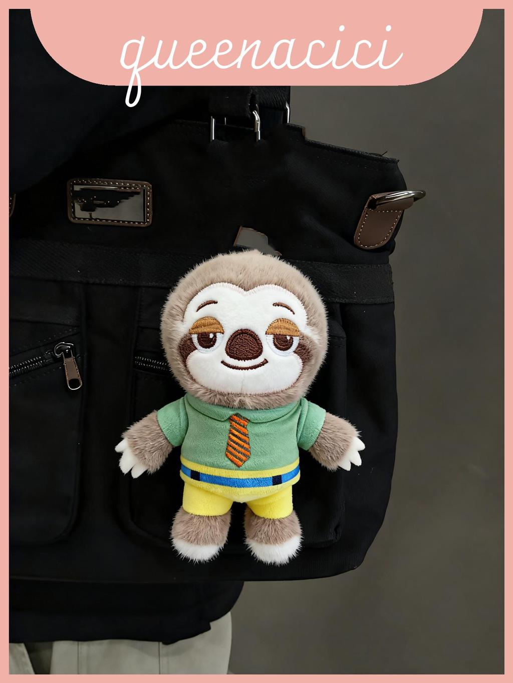 Zootopia น่ารัก Judy Nick Sloth และ Benjamin พวงกุญแจตุ๊กตาสําหรับเด็กของขวัญและกระเป๋าตกแต่ง