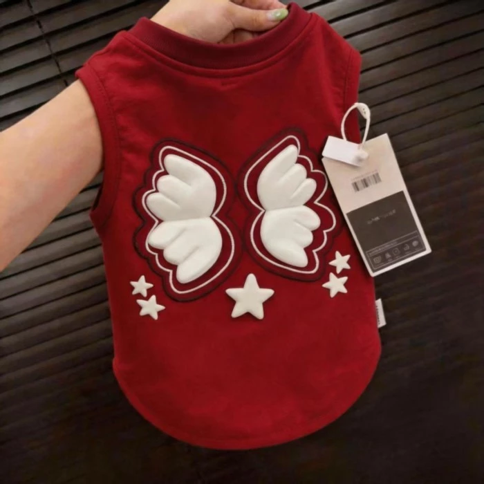 [คลังสินค้าพร้อม ข้อเสนอพิเศษ] สัตว์เลี้ยงฤดูร้อนบางเสื้อกั๊กป้องกันปุยสุนัขแมวระบายอากาศเย็นเสื้อผ้าน่ารัก thumbnail 3