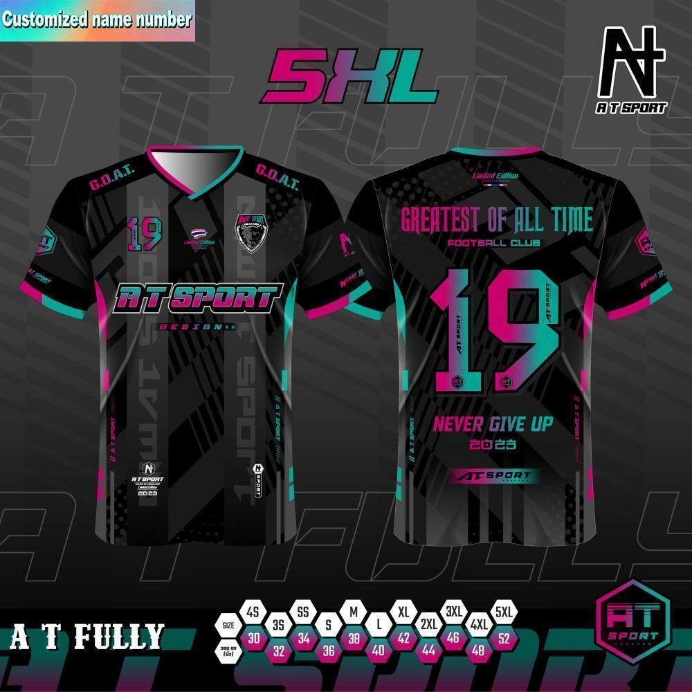 AT SPORT เสื้อพิมพ์ลาย รุ่น AT FULLY เสื้อกีฬาพิมพ์ลายสําหรับการออกกําลังกายขนาดใหญ่
