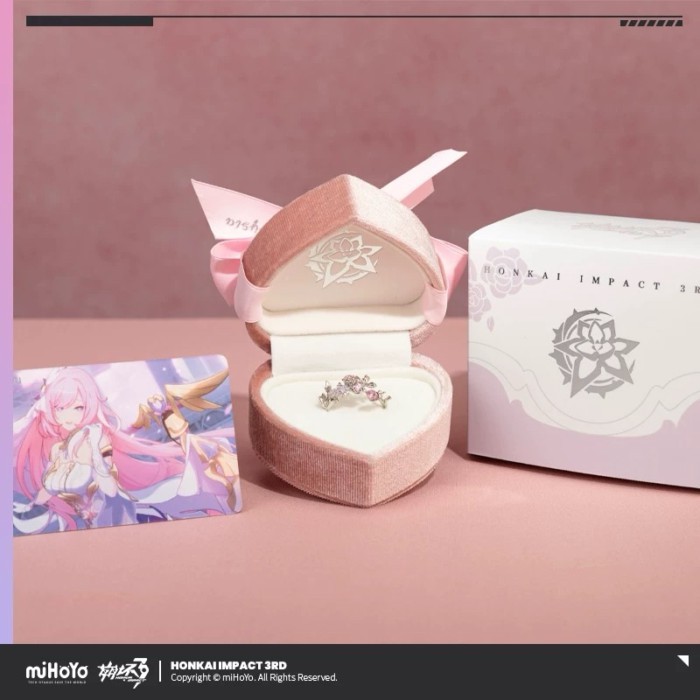 [พรีรอ20-30วัน] Official แท้  Elysia ring set Honkai impact Mihoyo