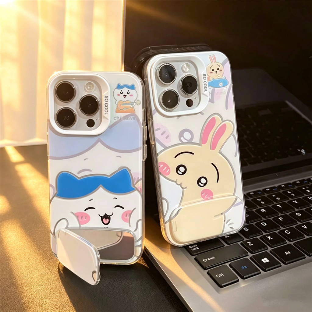 พร้อมกระจกขาตั้ง Drop-Resistant ป้องกันผู้หญิงนุ่มสําหรับ Poco F8 F7 Ultra M7 C85 F3 C65 C75 อินเทรน
