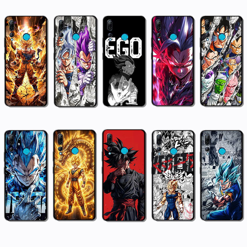 สําหรับ 3c Huawei Y6s Y6 Pro Y7 Y9 Prime NS24 Dragon Ball Super แฟชั่นเคสโทรศัพท์สีดํานุ่ม