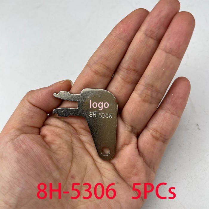 5Pcs key For 8398 8h5306 key 7N0718 8H-5306 Forked Keys For CAT Caterpillar Switch 8H5306