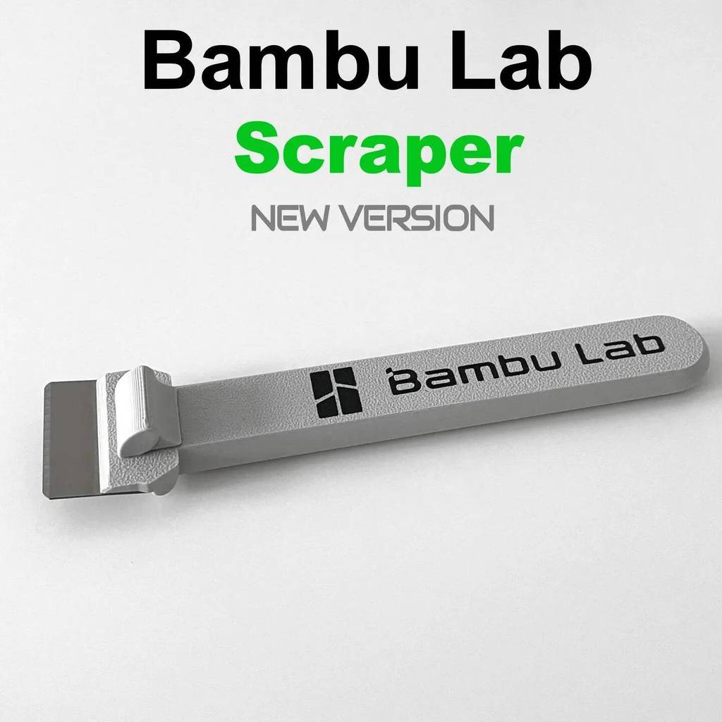สําหรับBambu Lab Scraper 3 ชิ้นBambu Heatbed Scraper P1P P1S 3Dเครื่องพิมพ์สร้างแผ่น Scraper Assembl