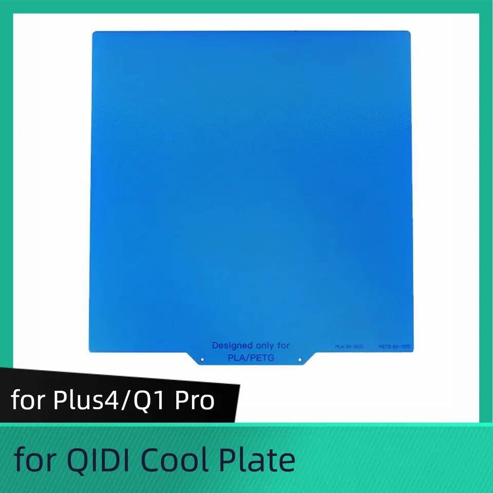 สําหรับ QIDI Plus4/ Q1 Pro Cool แผ่นสําหรับ QIDI Tech Q1-Pro สร้างแผ่น PEI สําหรับ QIDI Tech Plus4 3