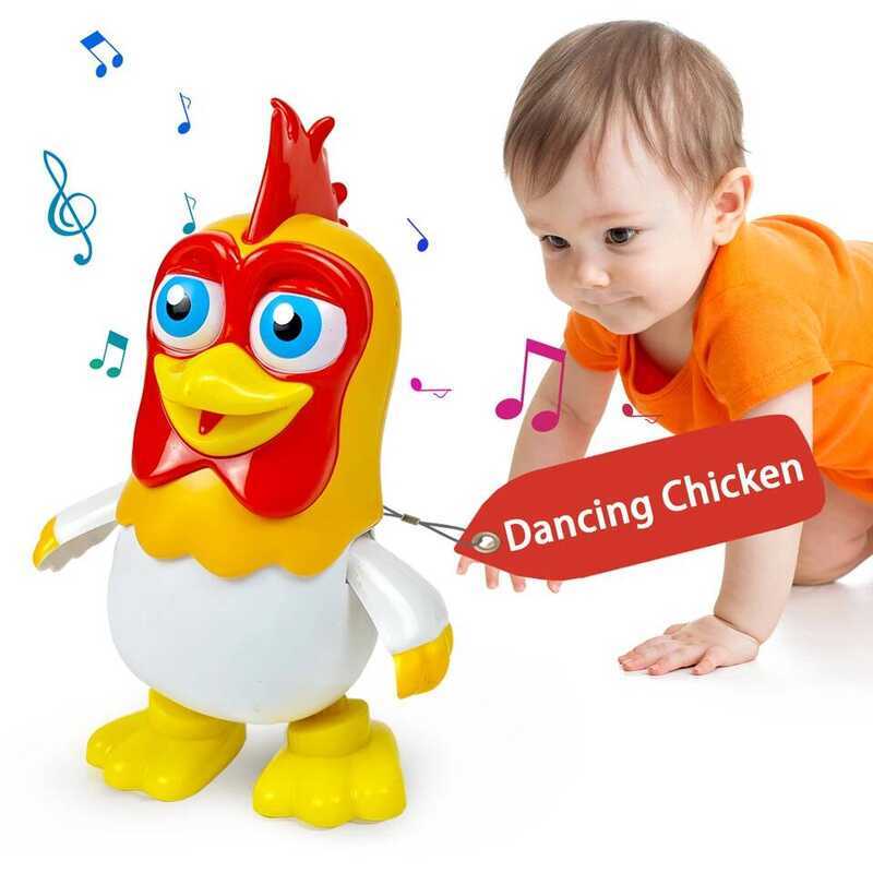 C La Granja De Zenon Chicken Baby Toys Dancing Chicken Bartolito Children's Toys Musical Penguin To