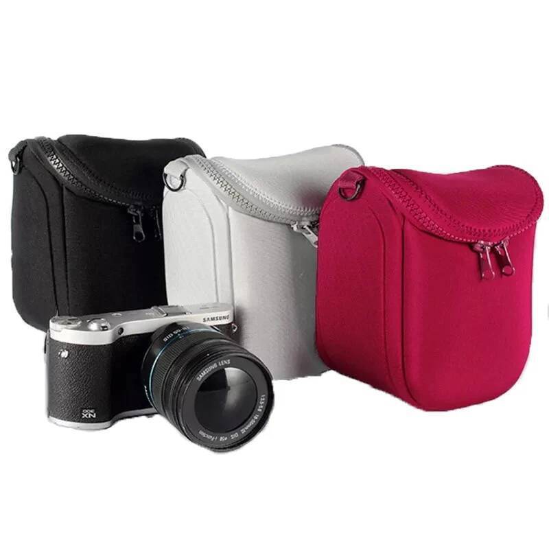 ฝาครอบกระเป๋ากล้องแบบนุ่มกันน้ําสําหรับ Samsung NX300 NX1000 NX1100 NX2000 NX3000 NX3300
