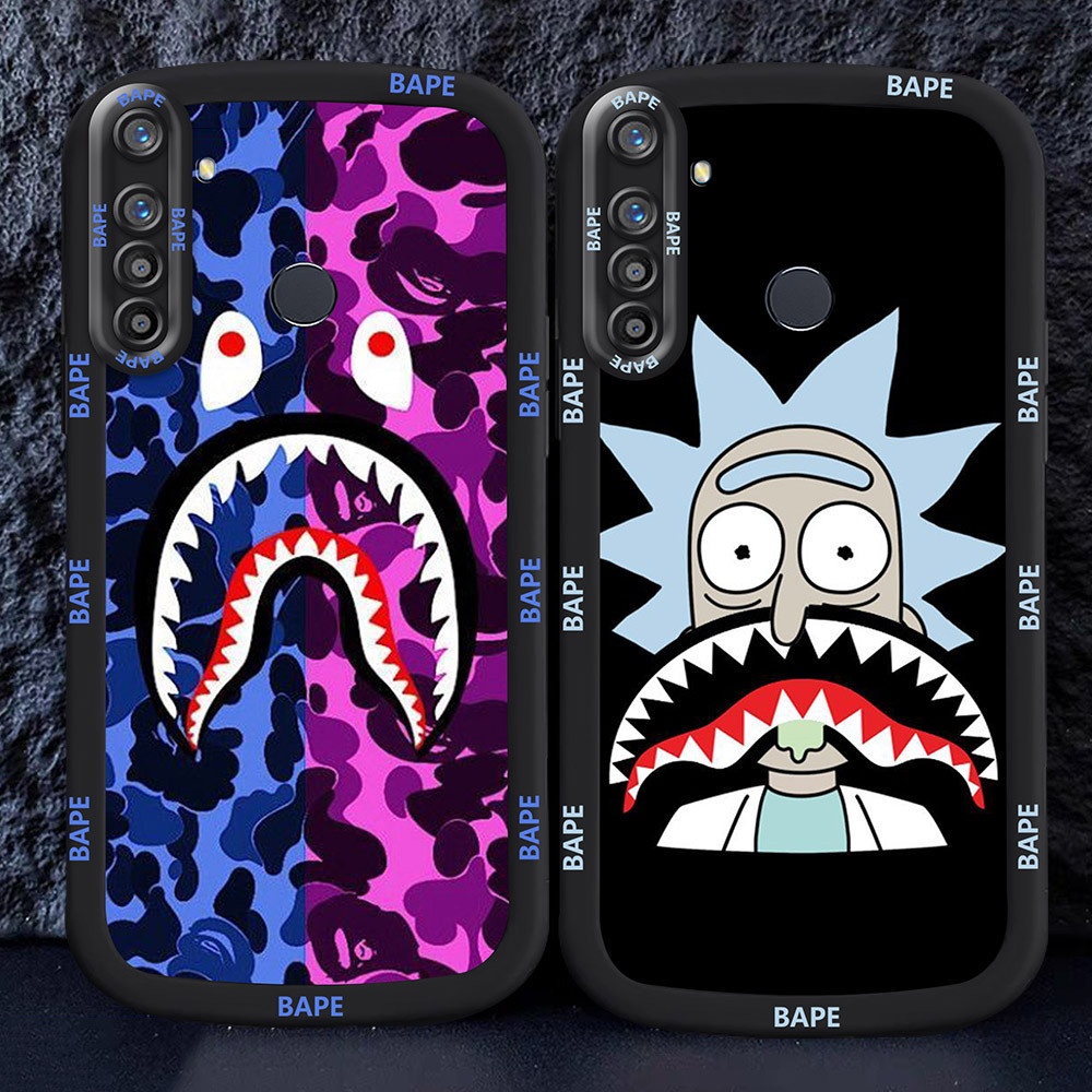 อ่อนนุ่มเคสโทรศัพท์หรับ Realme Narzo 5 10 20A 5s 10A 5i M38 shark ba_pe