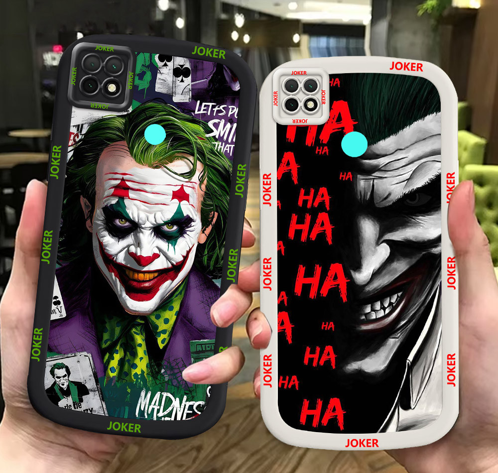 G48 Joker ขาวดำเคสโทรศัพท์หรับ Xiaomi Redmi 10C 12 9C 10A 12C ปก