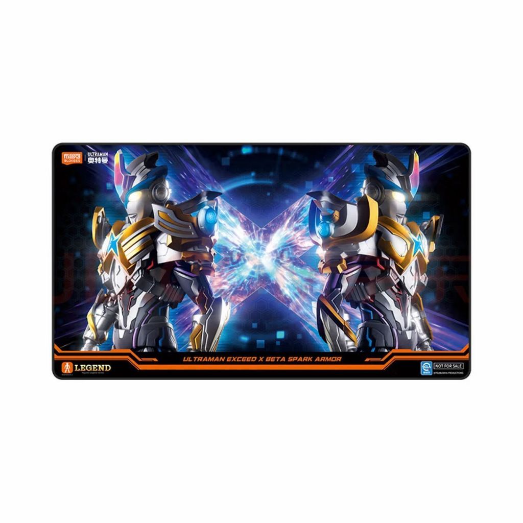 [Aix แผ่นรองโต๊ะโบนัสอย่างเป็นทางการ] Pluco Building Block Man Aix Ultraman Beyond Type Beta Flash