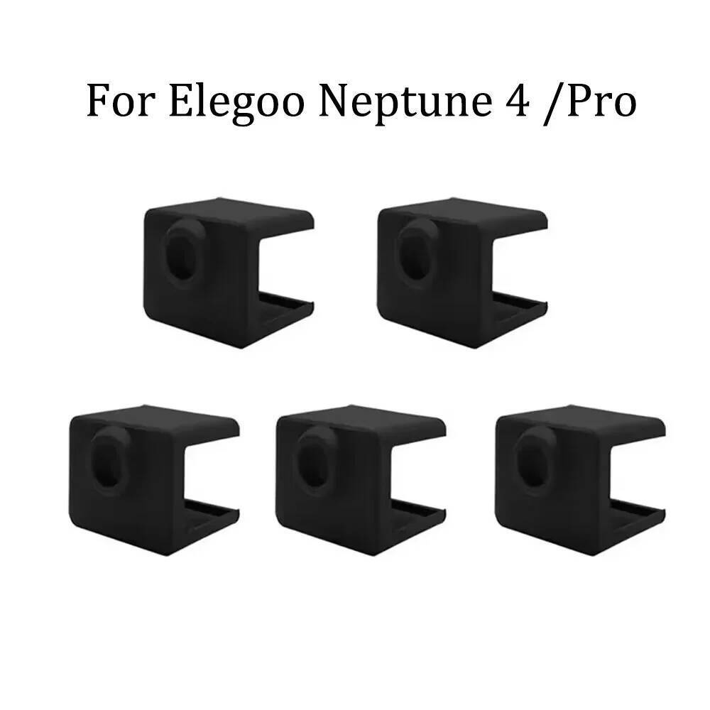 ซิลิโคนสําหรับ Elegoo Neptune 4 Hotend Neptune 4 Pro ฝาครอบซิลิโคนอัพเกรดคอเครื่องทําความร้อนบล็อกหั