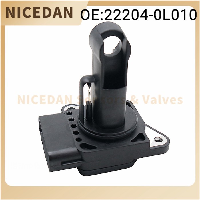 22204-0L010 Air Flow Meter Sensor For Toyota Yaris Corolla Hilux Hiace 2.5 3.0 2001-2008 222040L010