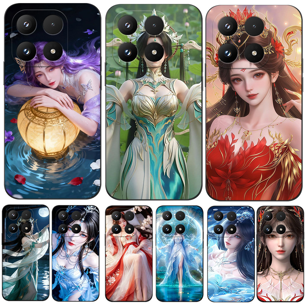 สําหรับ XIAOMI 17 5G กรณีซิลิคอนฝาครอบสีดํา tpu กรณีพระเจ้า F1 dollar racing อะนิเมะการ์ตูน
