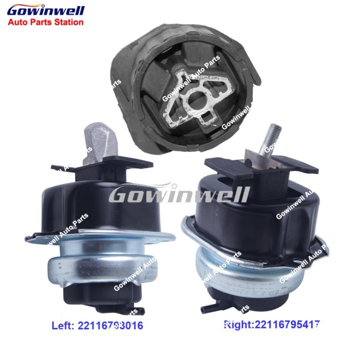 2pcs or 3X Engine Motor Mount Transmission Mounts for BMW X5 X6 E70 E71 X5 3.0D 30DX SAC SAV 221167