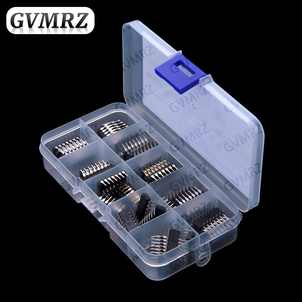 5 ค่า 50PCS 74HC00 74HC02 74HC04 74HC08 74HC32 DIP-14 วงจรรวม DIP IC ชุด 74HC08 74HC32