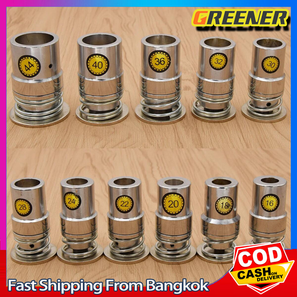 Greener เครื่องทำกระดุมผ้า กระดุมปั๊ม กระดุมผ้า กระดุมนูน กระดุมแบนและอะไหล่กระดุม สำหรับงานผ้า กระดุมก้นอลูมิเนียม