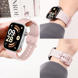 【สาย+เคส】สำหรับ Redmi Watch 6 สายยางกีฬาหน้าจอป้องกันกรณีคอมพิวเตอร์,สร้อยข้อมือ SmartWatch สำหรับ Redmi Watch 6