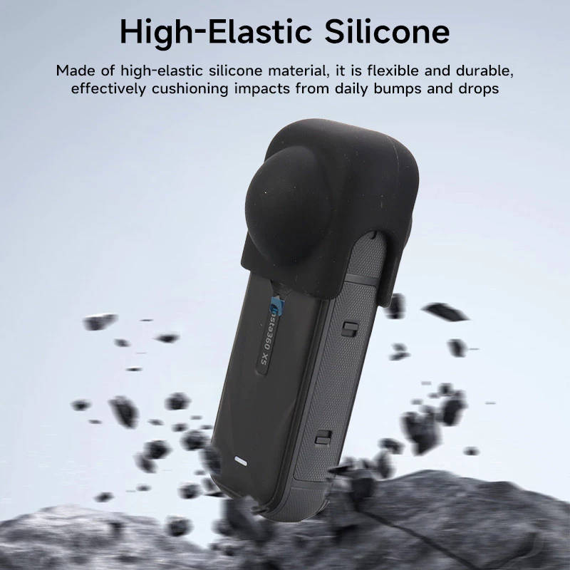 ฝาเลนส์สำหรับ Insta360 X5 X4 X3 อุปกรณ์ปกป้อง Insta 360 X5 กล้องป้องกันฝุ่นป้องกันรอยขีดข่วนซิลิโคนเลนส์กรณีป้องกัน thumbnail 4