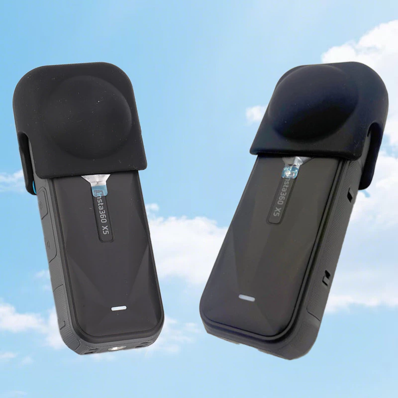 ฝาเลนส์สำหรับ Insta360 X5 X4 X3 อุปกรณ์ปกป้อง Insta 360 X5 กล้องป้องกันฝุ่นป้องกันรอยขีดข่วนซิลิโคนเลนส์กรณีป้องกัน thumbnail 7