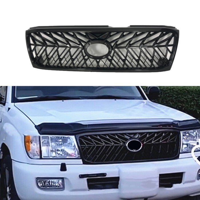 Modified For Land Cruiser Front Grill TRD Style For Land Cruiser 100 LC100 4500 4700 2003 2004 2005