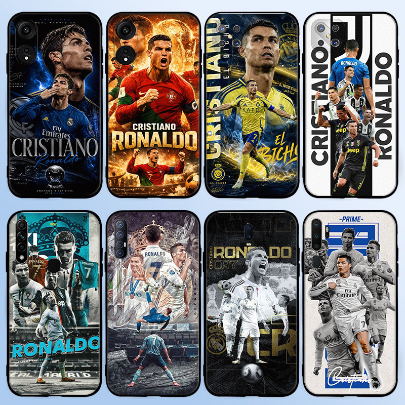สําหรับ OPPO R9 F1 Plus R9S Reno 2 2Z 2F 3 4 Pro 5 5F Lite 5K Cristiano Ronaldo 6Y11 Soft TPU ซิลิโค