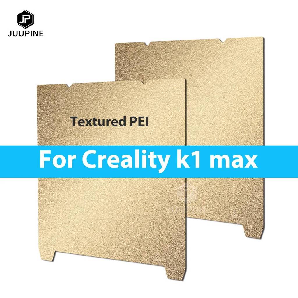 Pei Textured สําหรับ Creality K1 Max แผ่น 310x315 สําหรับ Creality K1 Max Build แผ่นสองด้าน K1max สร