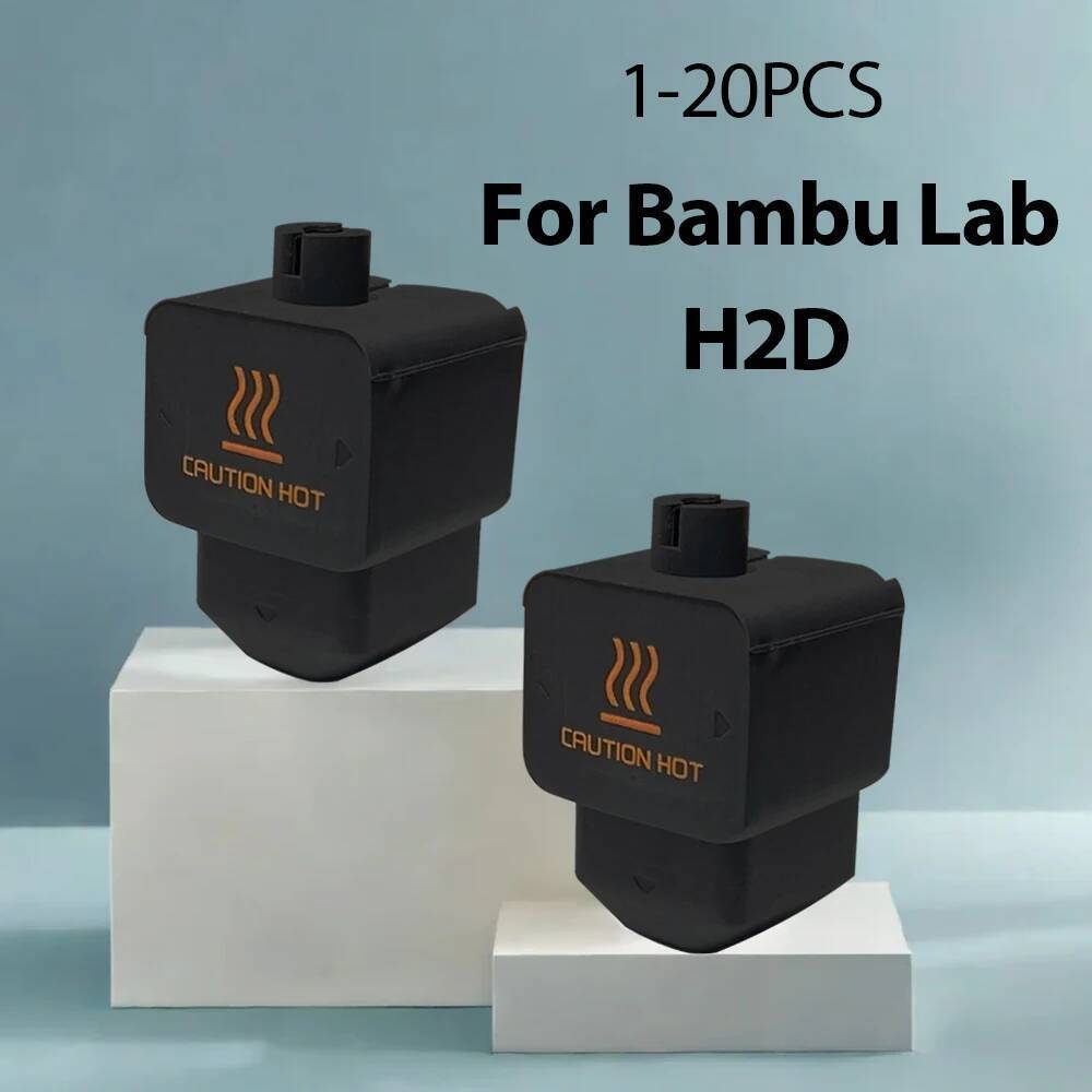 ถุงเท้าซิลิโคนสําหรับBambu Lab H2d Hotendอะไหล่Bambulab H2DและH2Dเลเซอร์Hot End Cover 3Dเครื่องพิมพ์