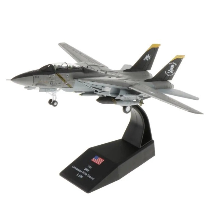 1: 100 American F-14 My Neighbor Tomcat Fighter Nsmodel จําลองเครื่องบินโลหะผสมรุ่นปีกสําเร็จรูปออกจ