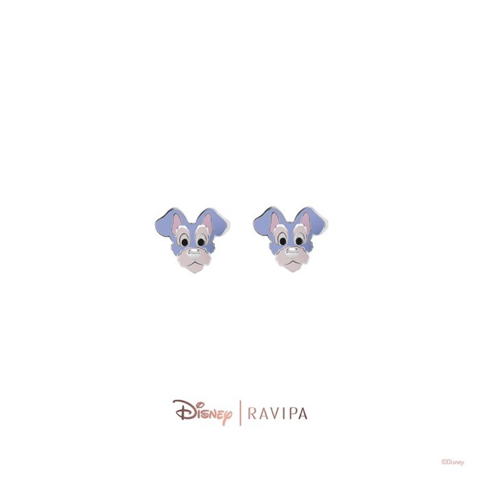 Ravipa | Tramp Silver Studs - ต่างหู Lady and the Tramp