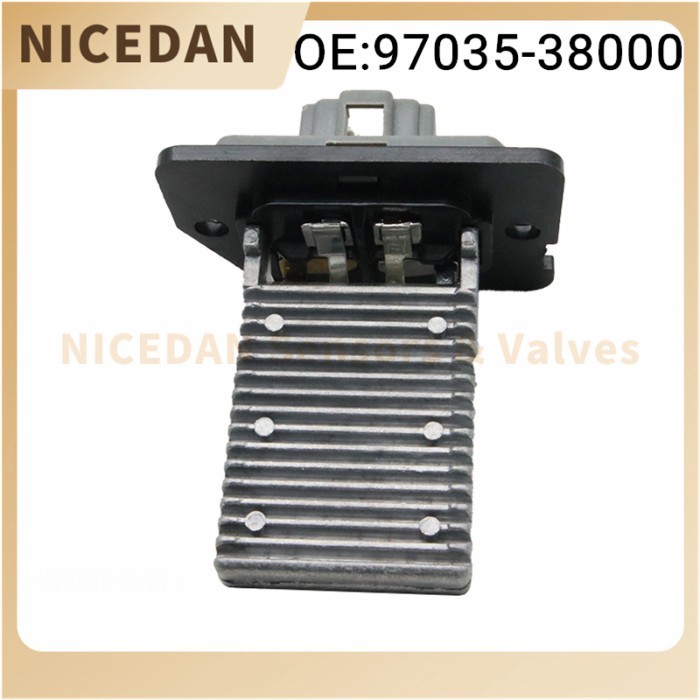 97035-38000 AC Blower Motor Resistor Assembly For Hyundai Kia 97035-29000 97035-34000 97117-02100 N