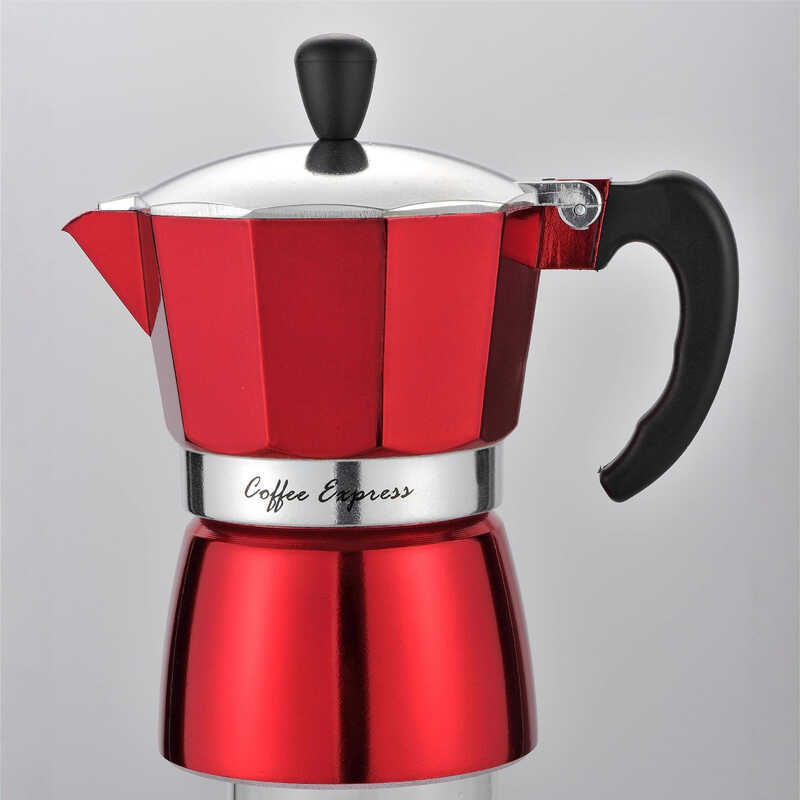 เครื่องชงกาแฟ Moka Pot ครัวเรือน HAND-Cranked หม้อกาแฟอลูมิเนียมขนาดเล็กหม้อ HAND-Brewed Espresso เดี่ยวอิตาเลี่ยน HAND-Brewed กาแฟ