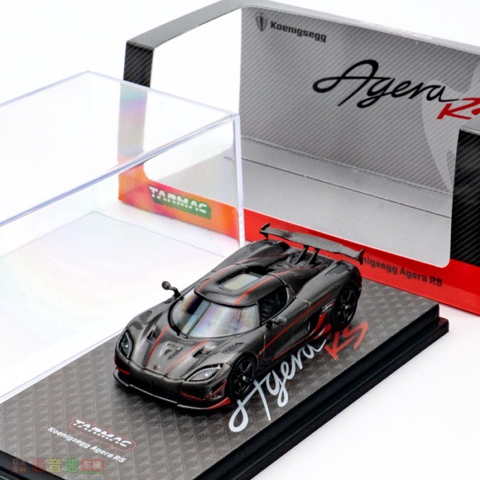 TW 1: 64 Koenigsegg Koenigsegg Agera RS คาร์บอนรุ่นรถรุ่นผลิตภัณฑ์สําเร็จรูป