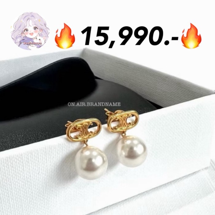 New celine earrings ต่างหู รุ่นมุก น่ารักมาก